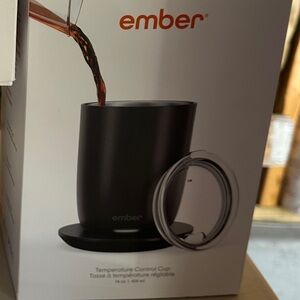 Ember Black 14oz CupTemperature Control - 2 OPEN BOX - USED